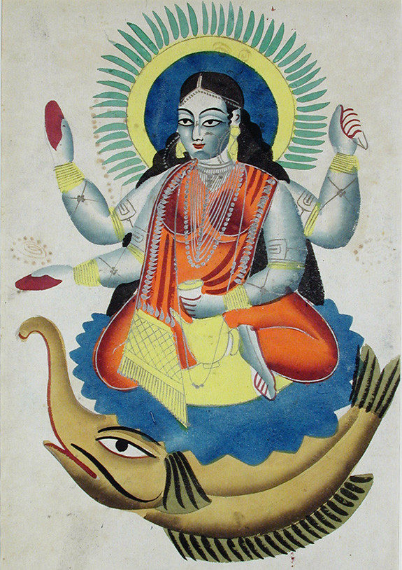 Ganga, Hindu goddess of the Ganges River
